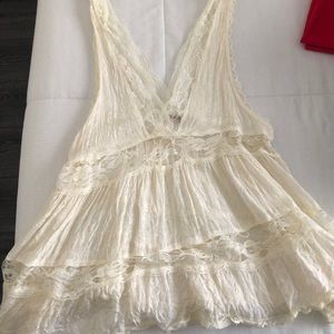 Free People Lace tank top